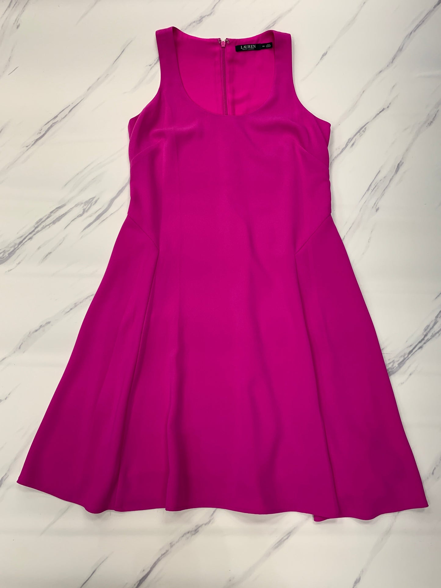 Dress Casual Midi By Ralph Lauren In Pink, Size: 8petite