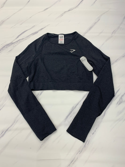 Athletic Top Long Sleeve Crewneck By Gym Shark  Size: L