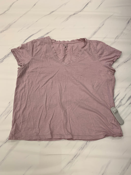 Top Short Sleeve By Madewell  Size: Xl