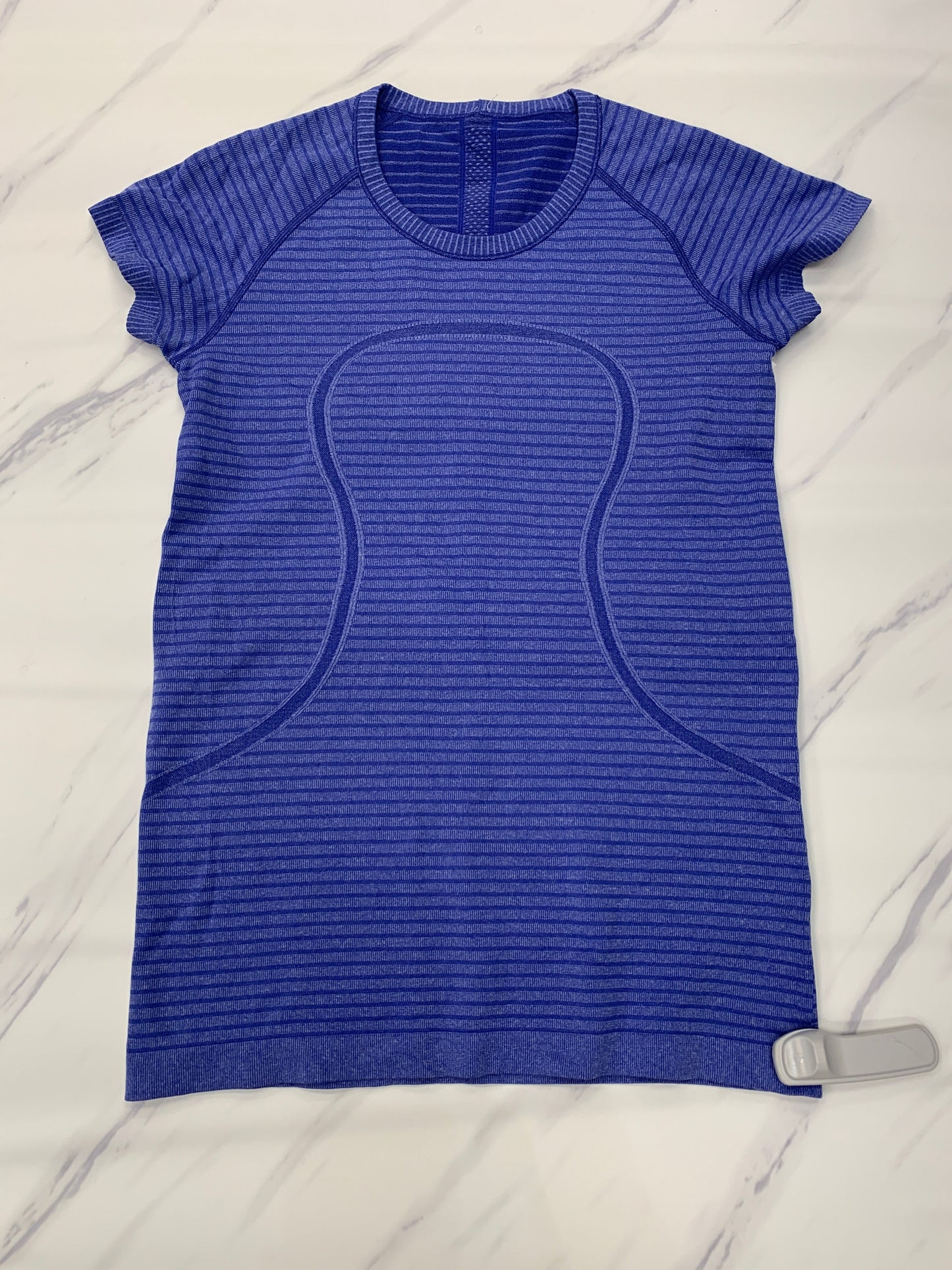 Purple Athletic Top Short Sleeve Lululemon, Size 8