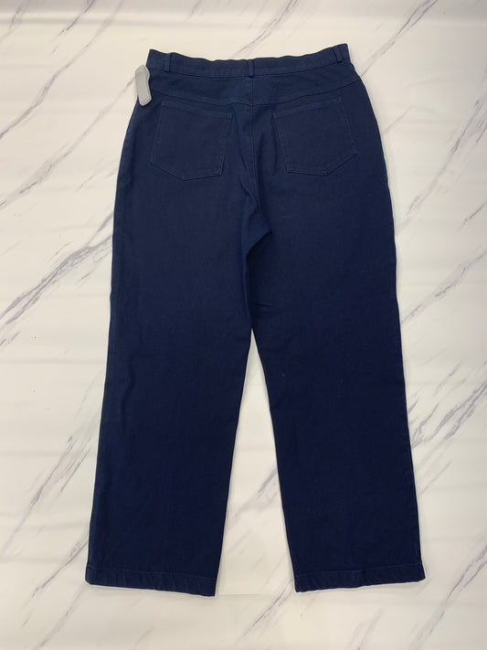 Blue Pants Designer St John Collection, Size 10
