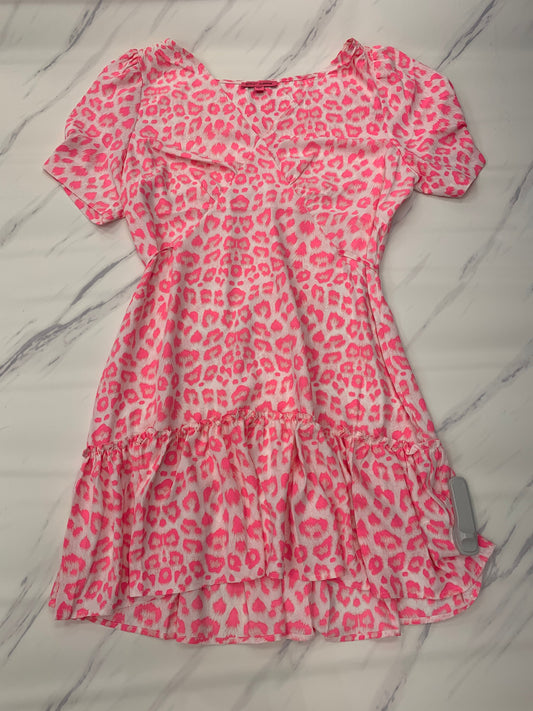 Pink Dress Casual Midi Betsey Johnson, Size L
