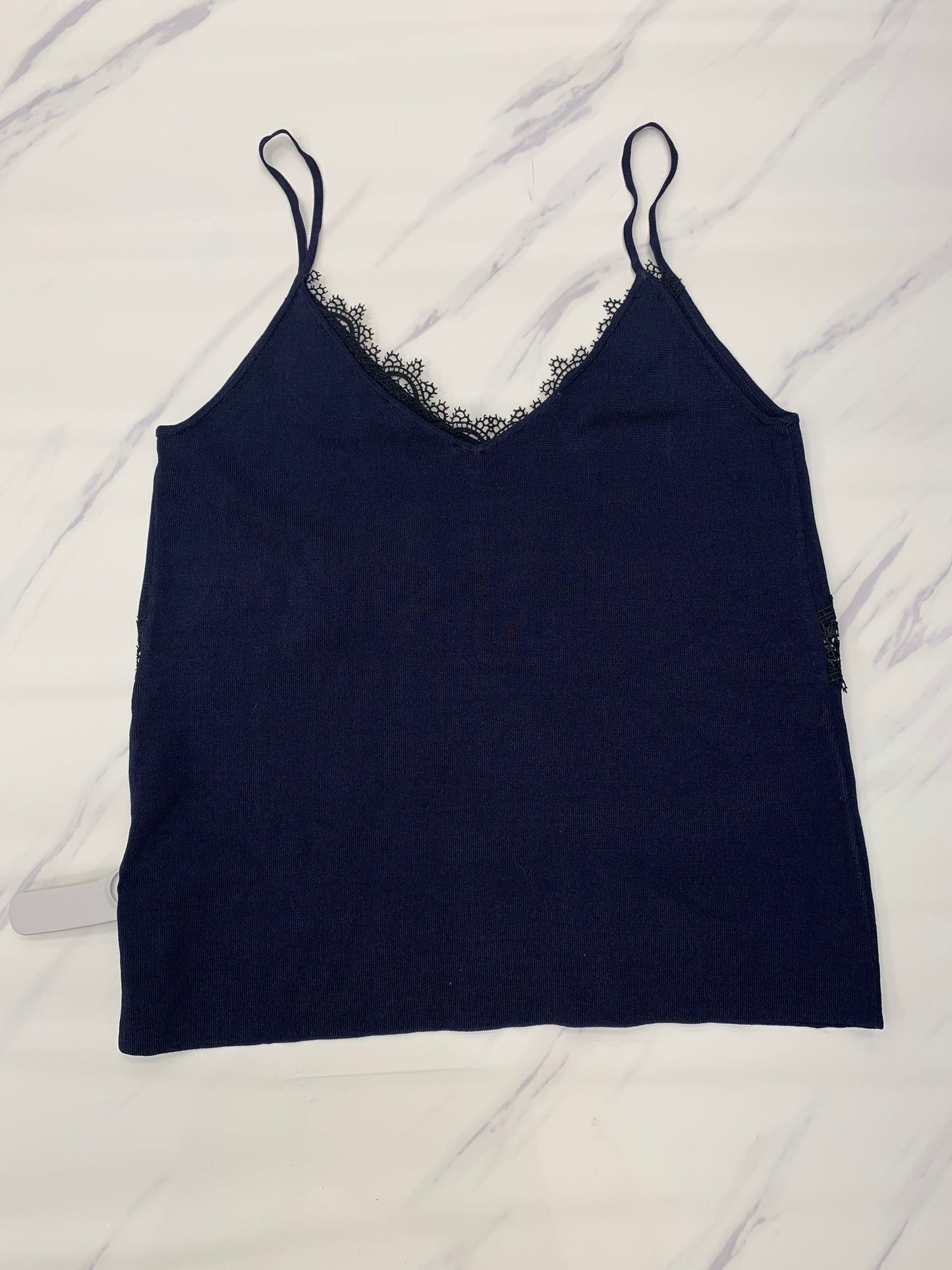 Blue Top Sleeveless Zara, Size M