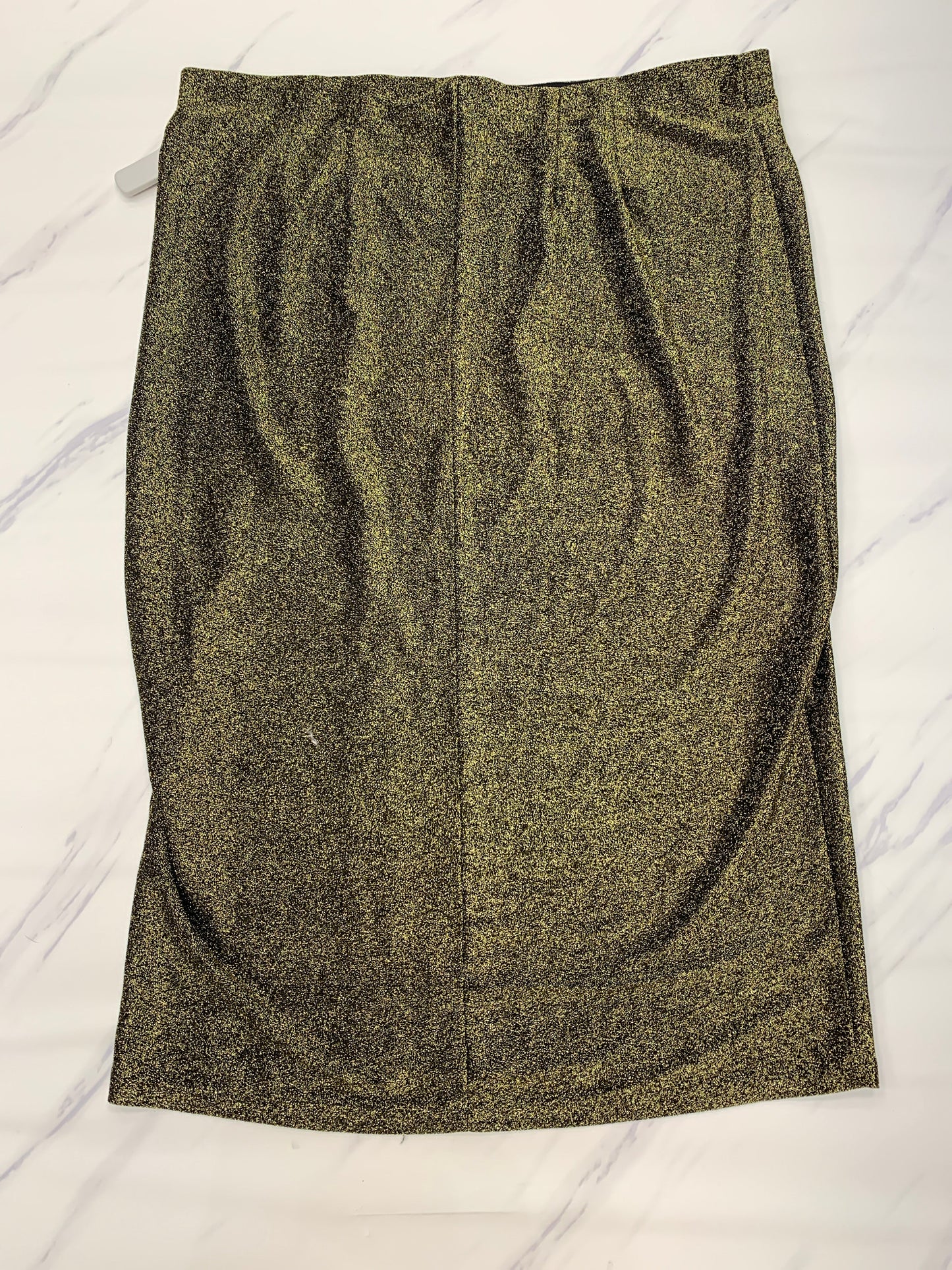 Gold Skirt Maxi Eloquii, Size 22