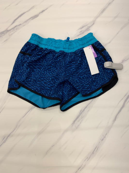Blue Athletic Shorts Lululemon, Size 8