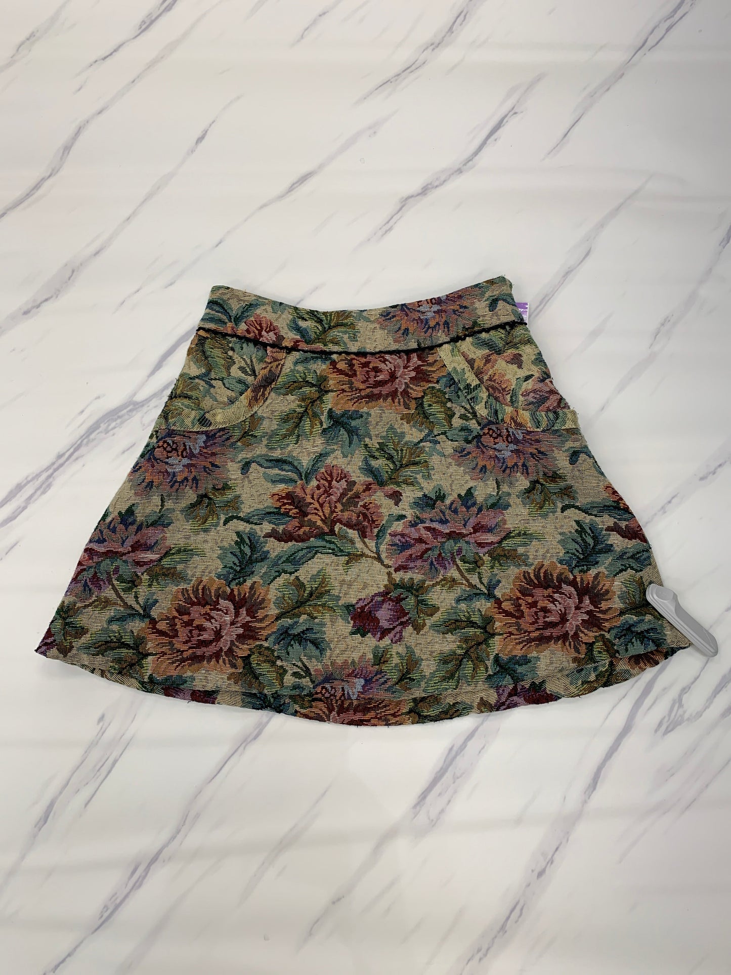 Floral Print Skirt Mini & Short Free People, Size 6