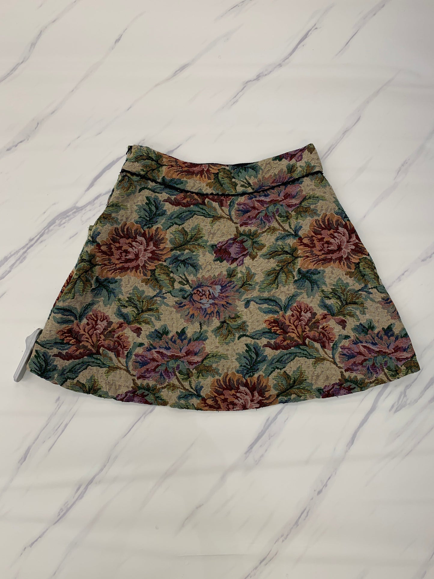 Floral Print Skirt Mini & Short Free People, Size 6