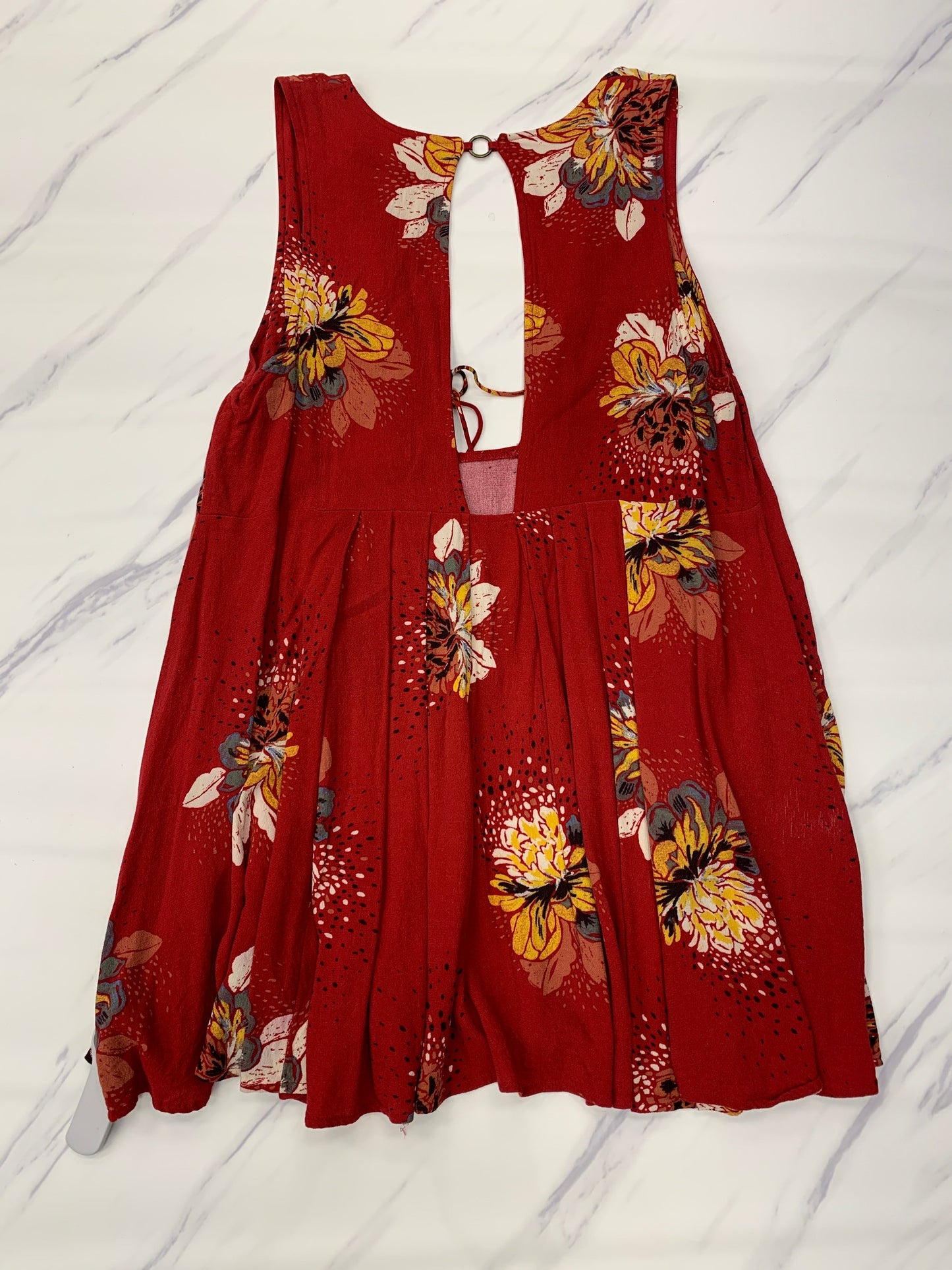 Red Top Sleeveless Free People, Size S