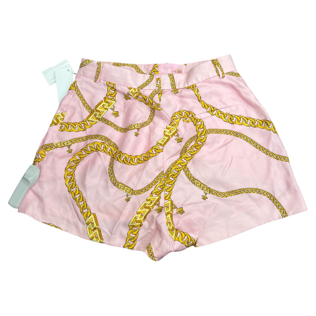 Pink Shorts Designer Versace, Size 6