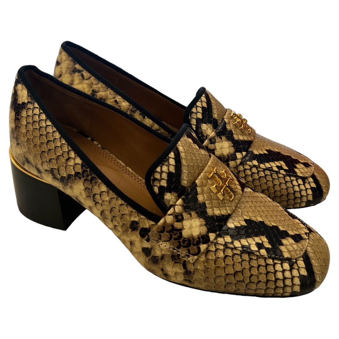 Snakeskin Print Shoes Designer Tory Burch, Size 5