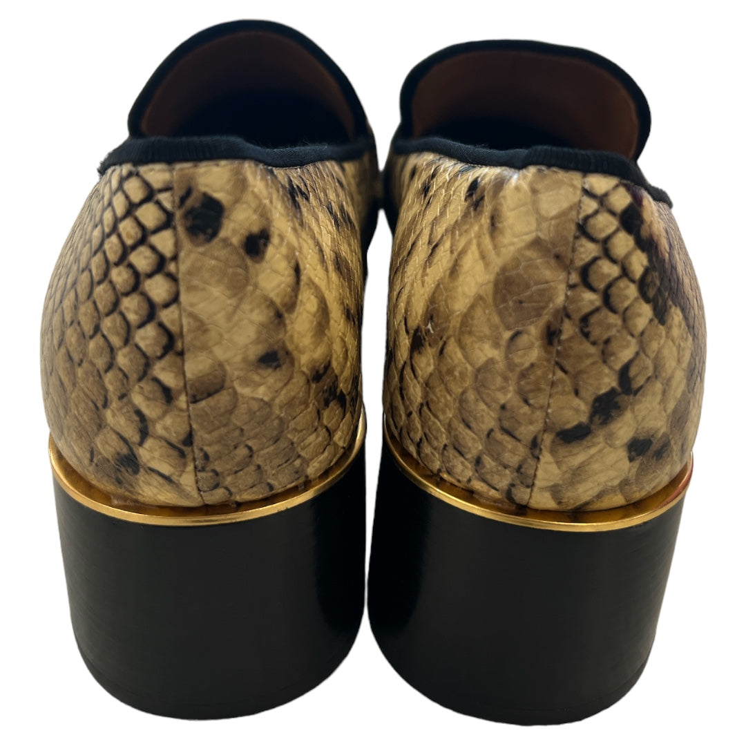 Snakeskin Print Shoes Designer Tory Burch, Size 5