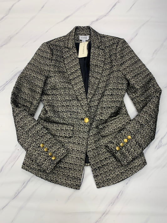 Black & Gold Blazer Evereve, Size Xs