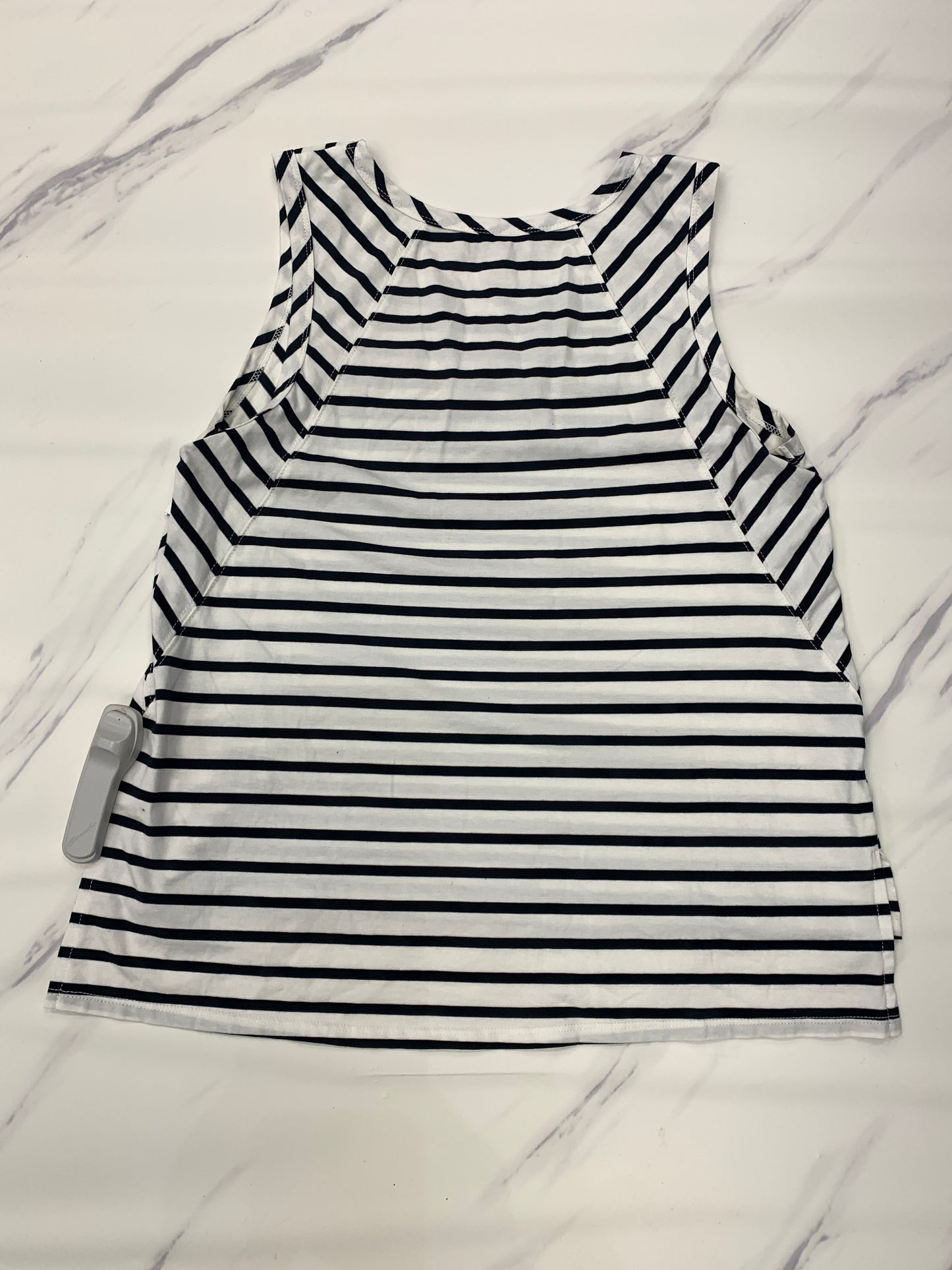 Striped Pattern Top Sleeveless Evereve, Size Xs