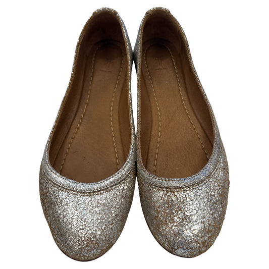 Silver Shoes Designer Frye, Size 8.5