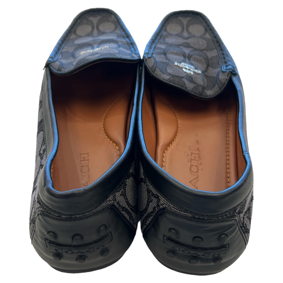 Black Shoes Flats Coach, Size 9