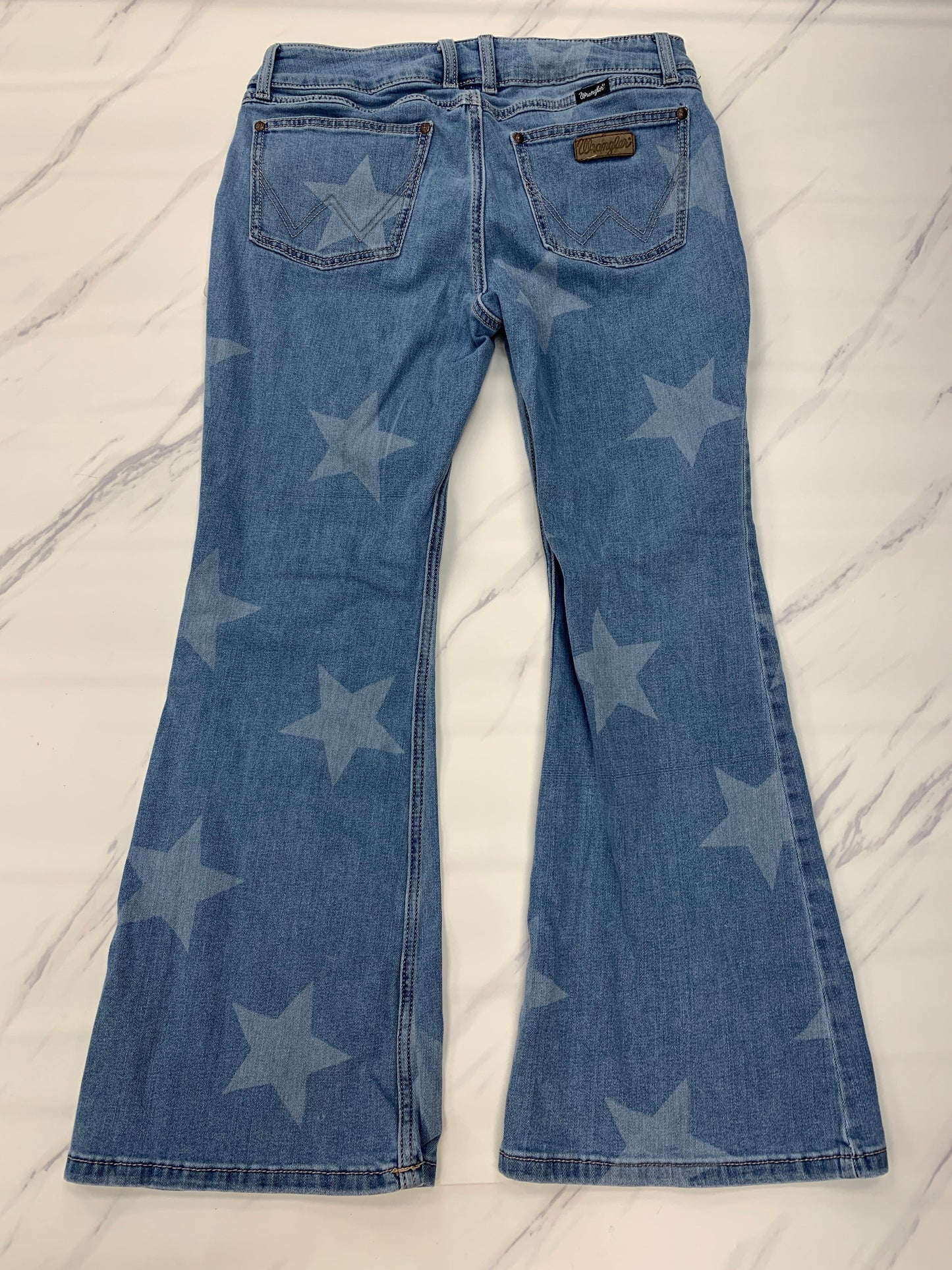 Jeans Flared Wrangler, Size 12