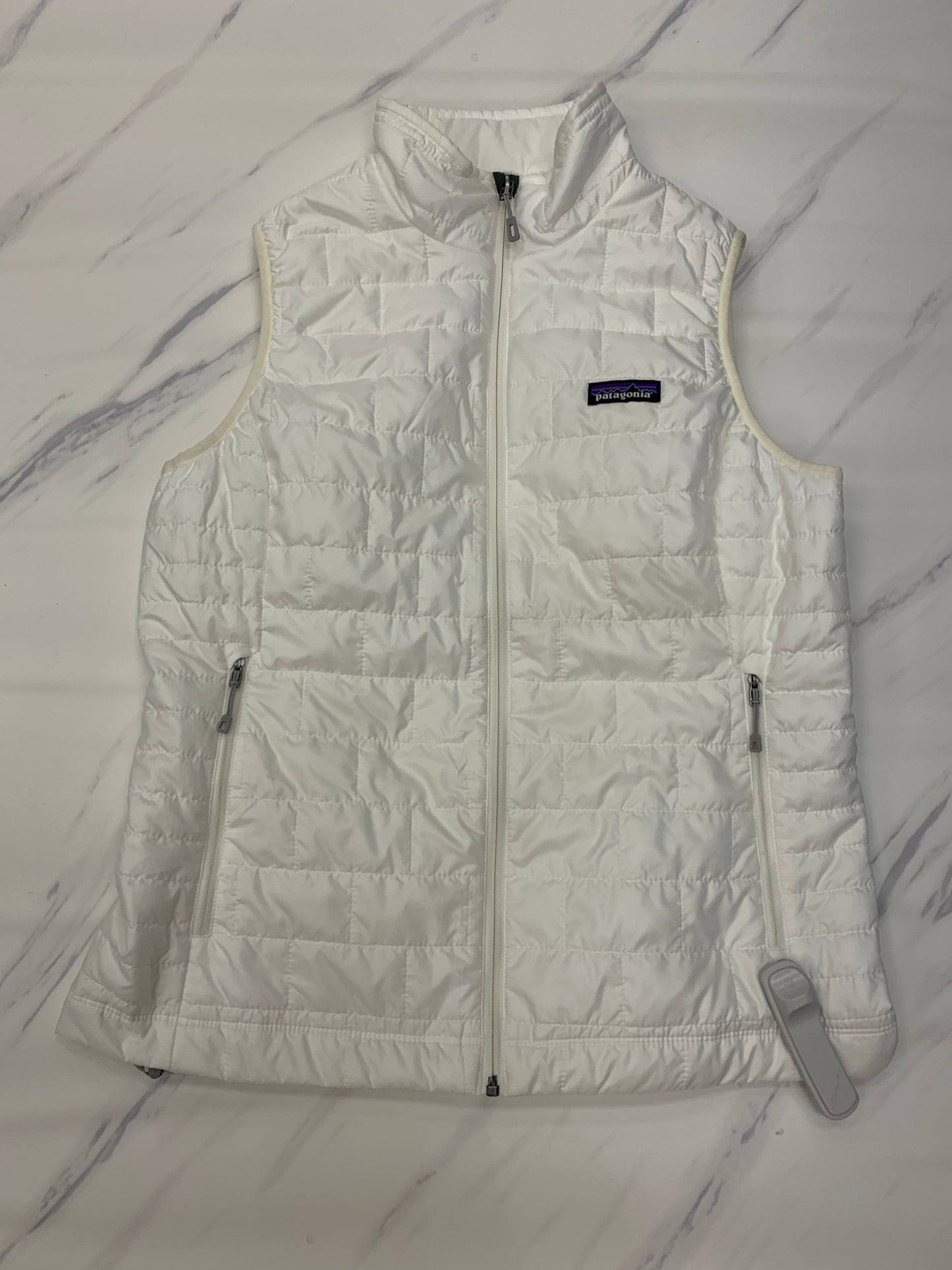 White Vest Designer Patagonia, Size L