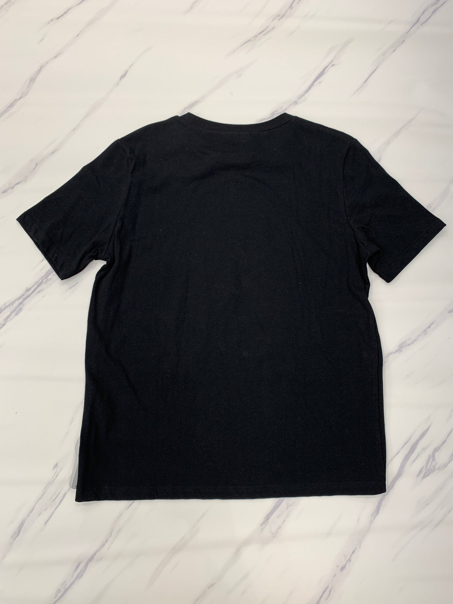 Black Top Short Sleeve Zara, Size S
