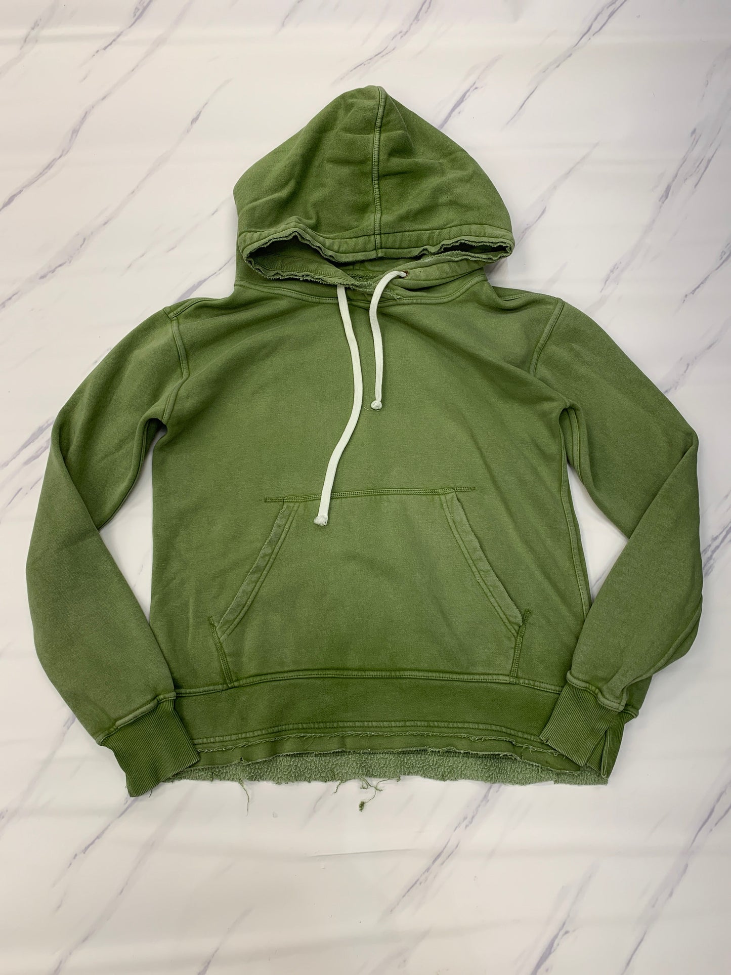 Green Sweatshirt Hoodie We The Free, Size Xs