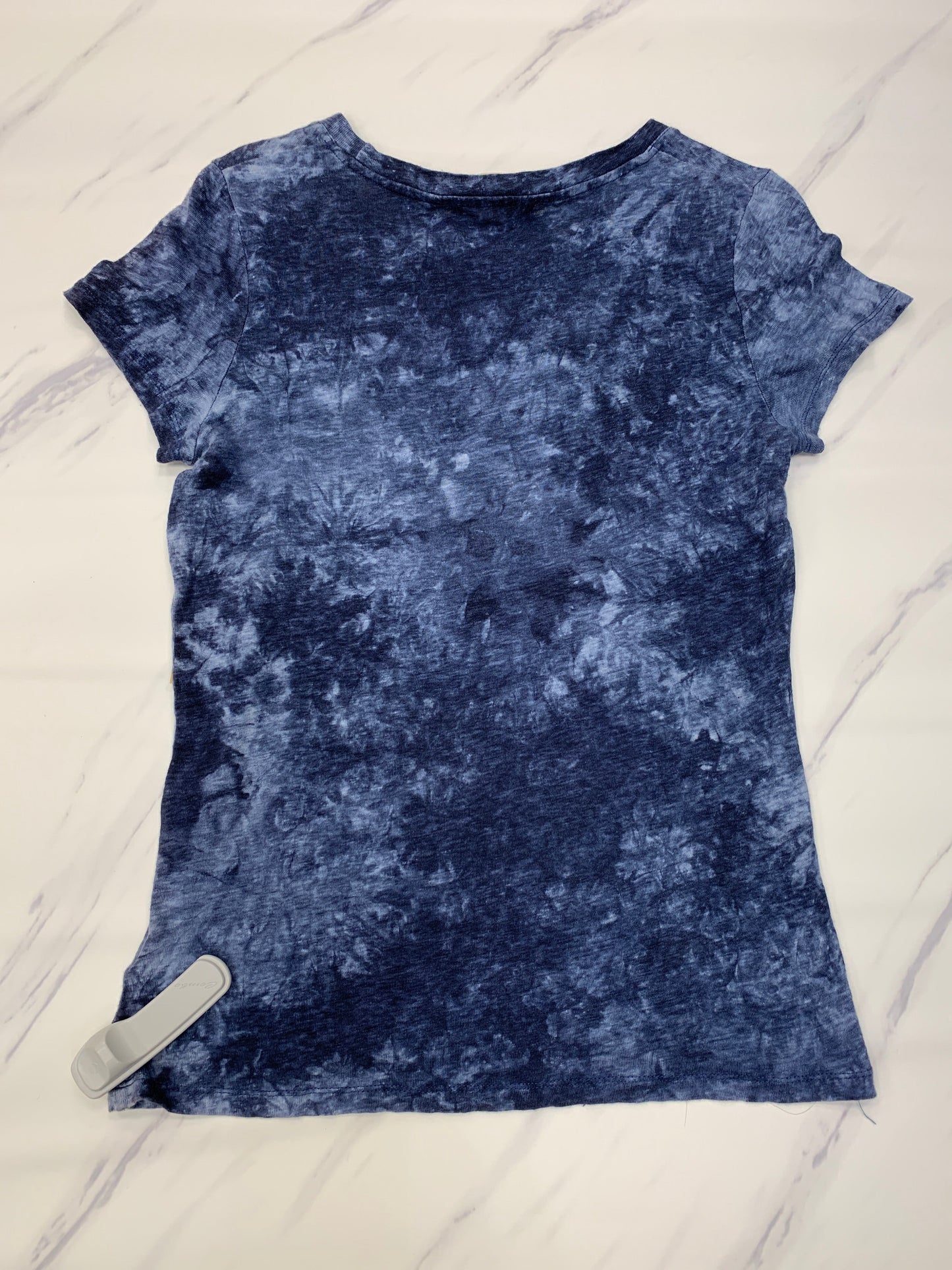 Blue Top Short Sleeve Michael By Michael Kors, Size M