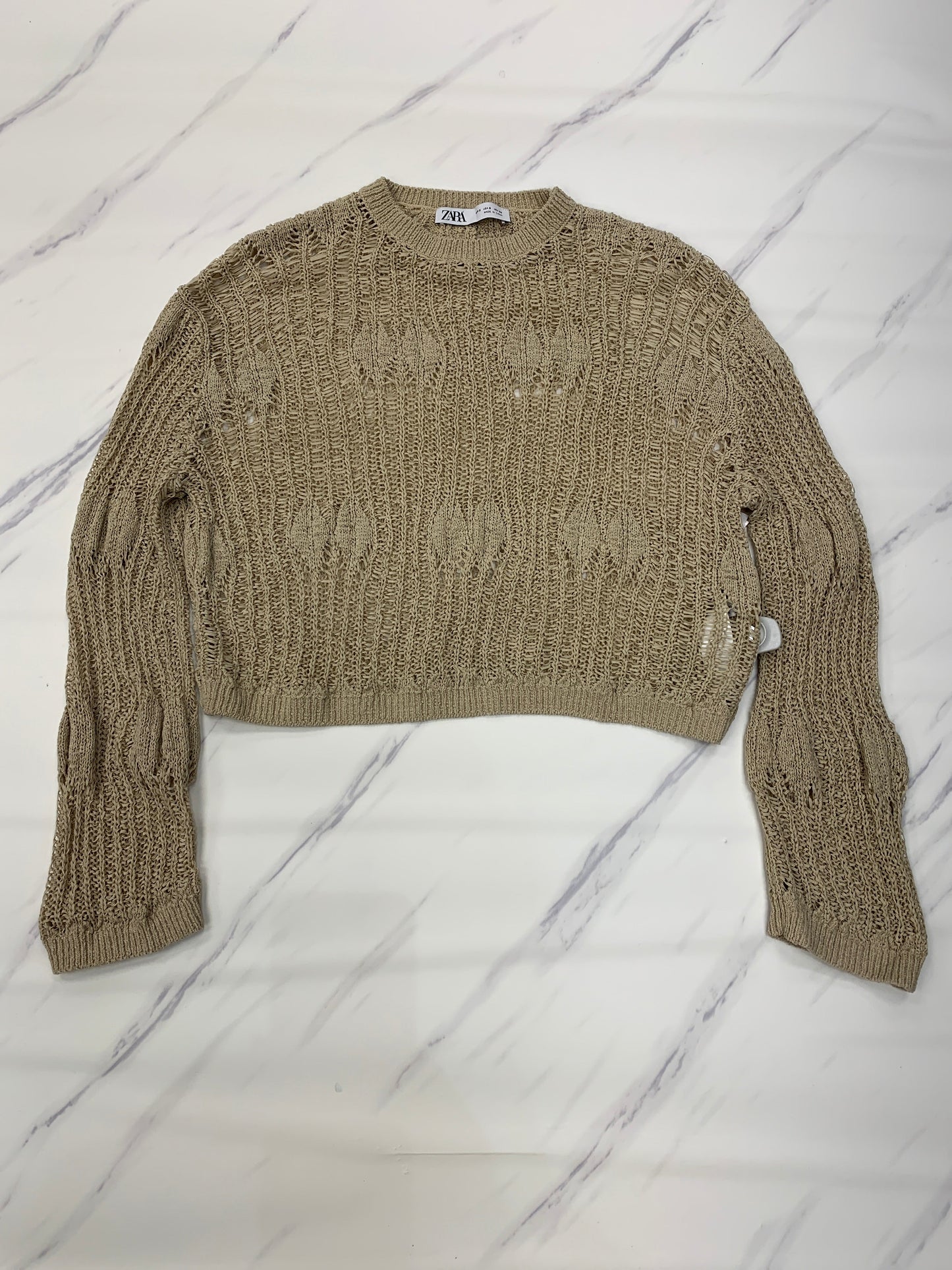 Tan Sweater Zara, Size S