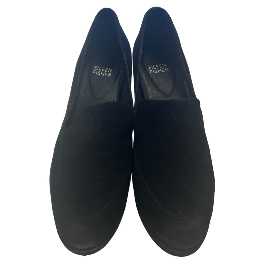 Black Shoes Designer Eileen Fisher, Size 8