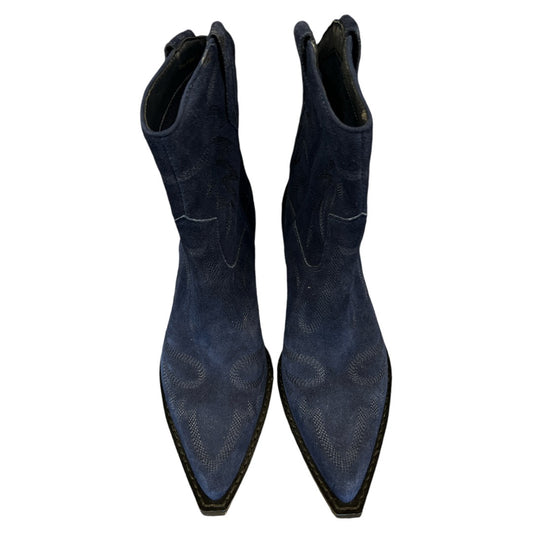 Boots Ankle Heels By Dolce Vita In Blue, Size: 8