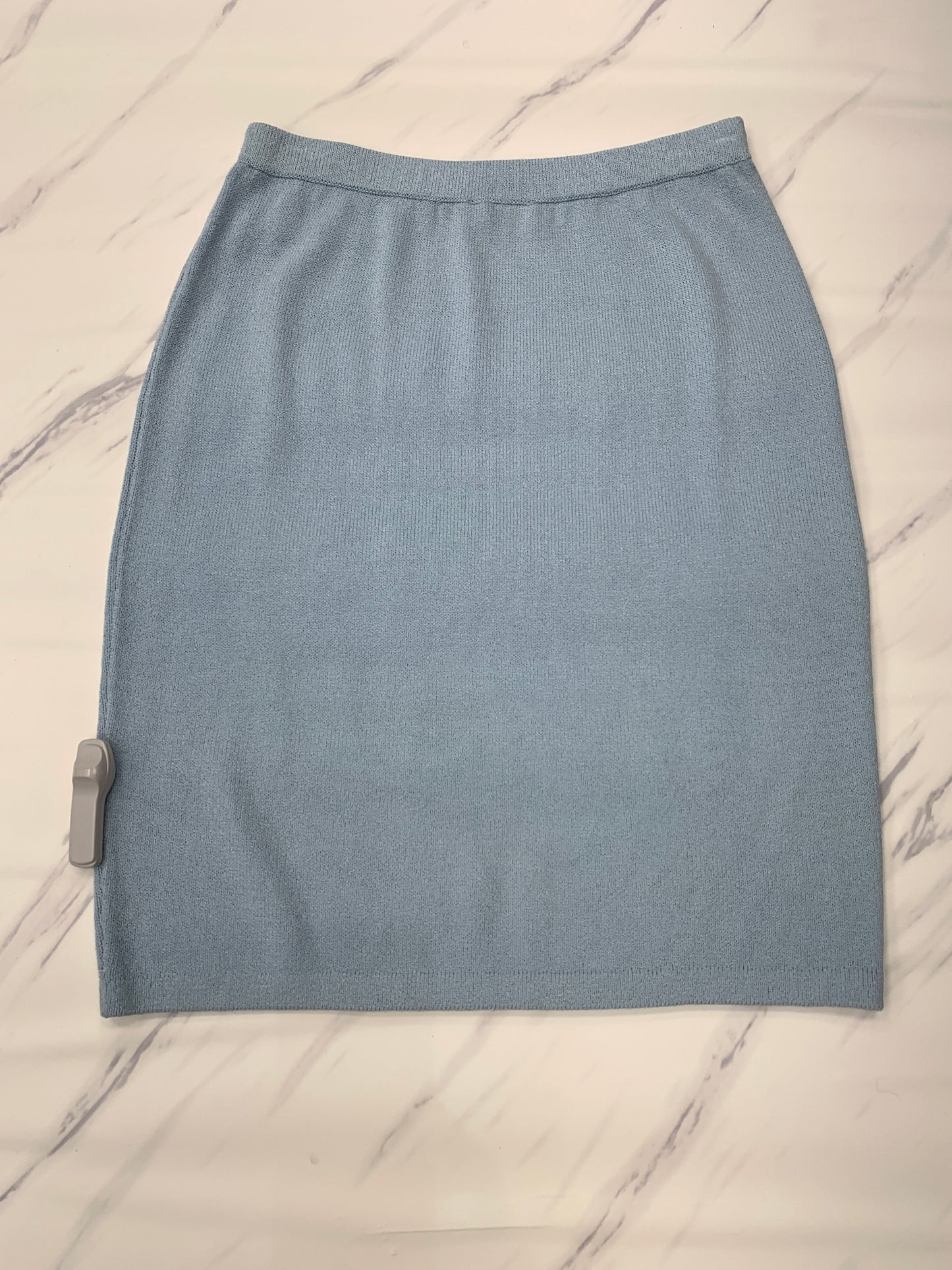 Blue Skirt Designer St John Collection, Size 14
