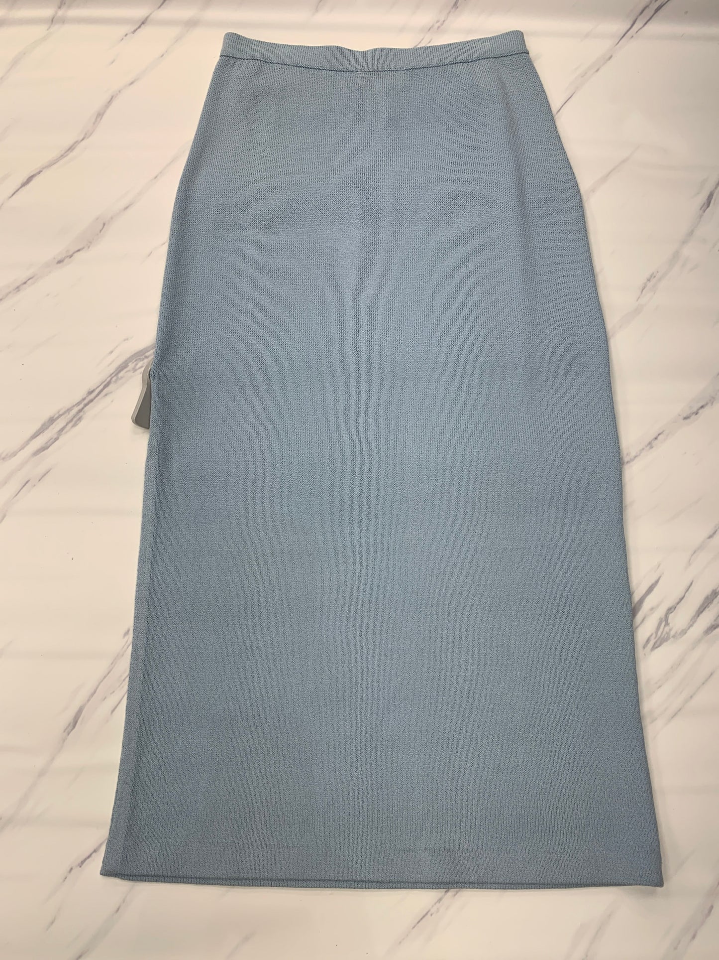 Blue Skirt Designer St John Collection, Size 14