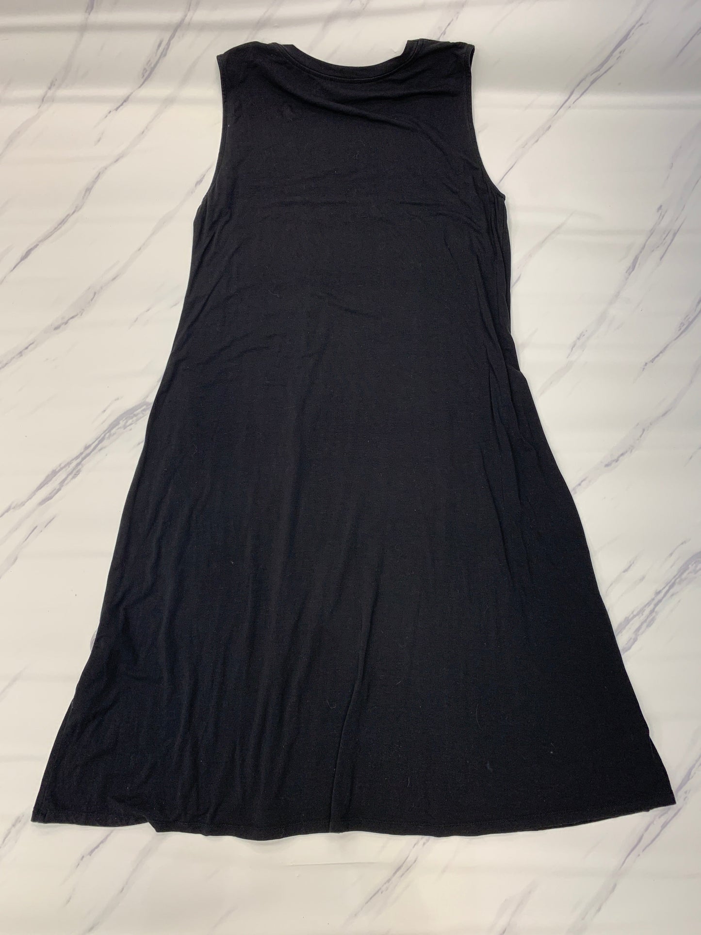 Black Dress Casual Maxi Eileen Fisher, Size M