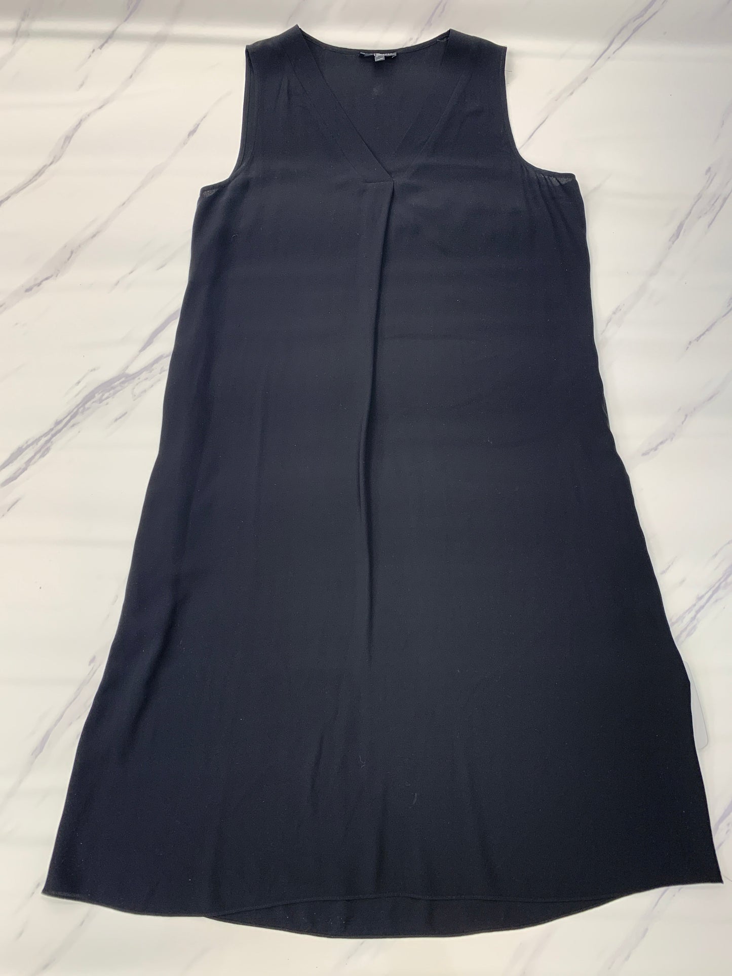 Black Dress Casual Maxi Eileen Fisher, Size M