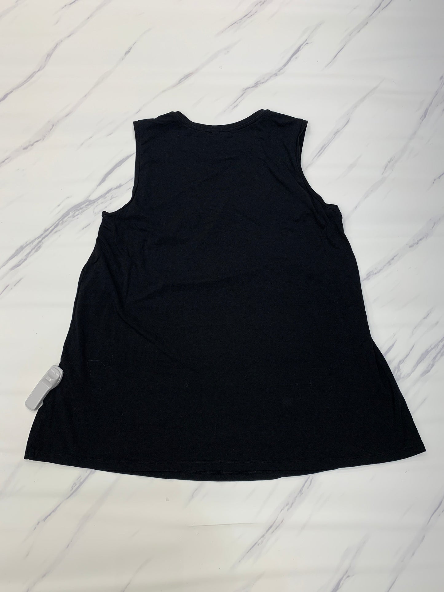 Black Top Sleeveless Eileen Fisher, Size L