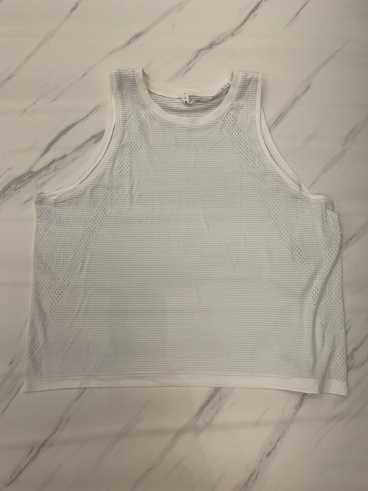 White Athletic Tank Top Lululemon, Size 14