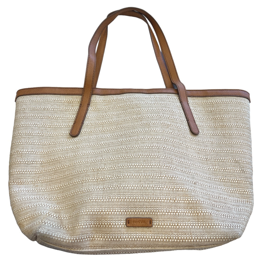 Tote Fossil, Size Large