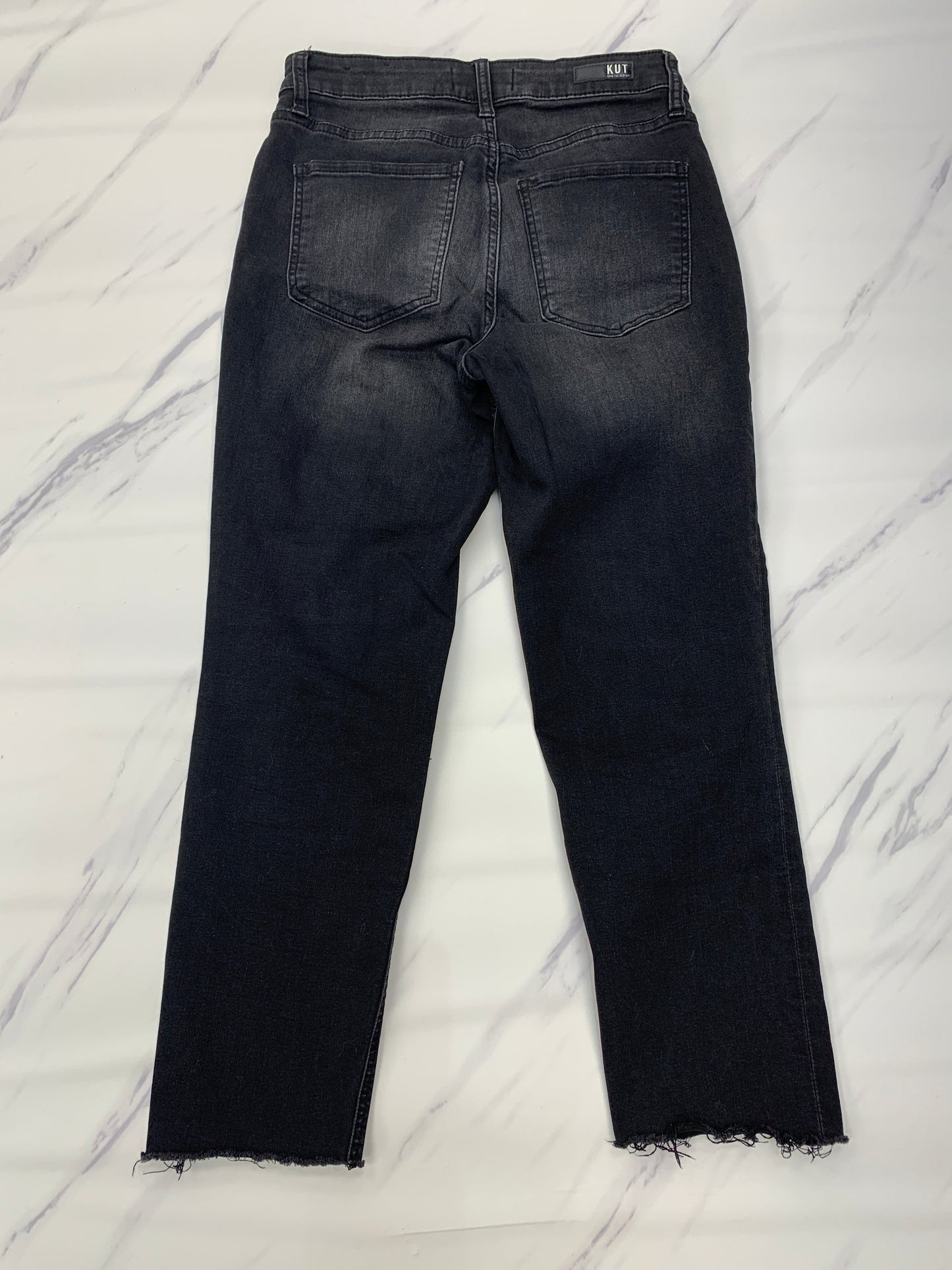 Black Jeans Cropped Kut, Size 4