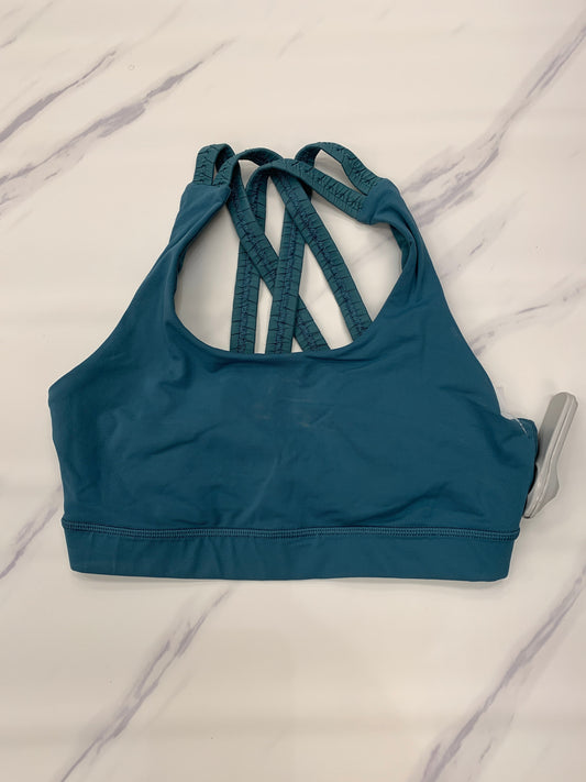 Teal Athletic Bra Lululemon, Size 6