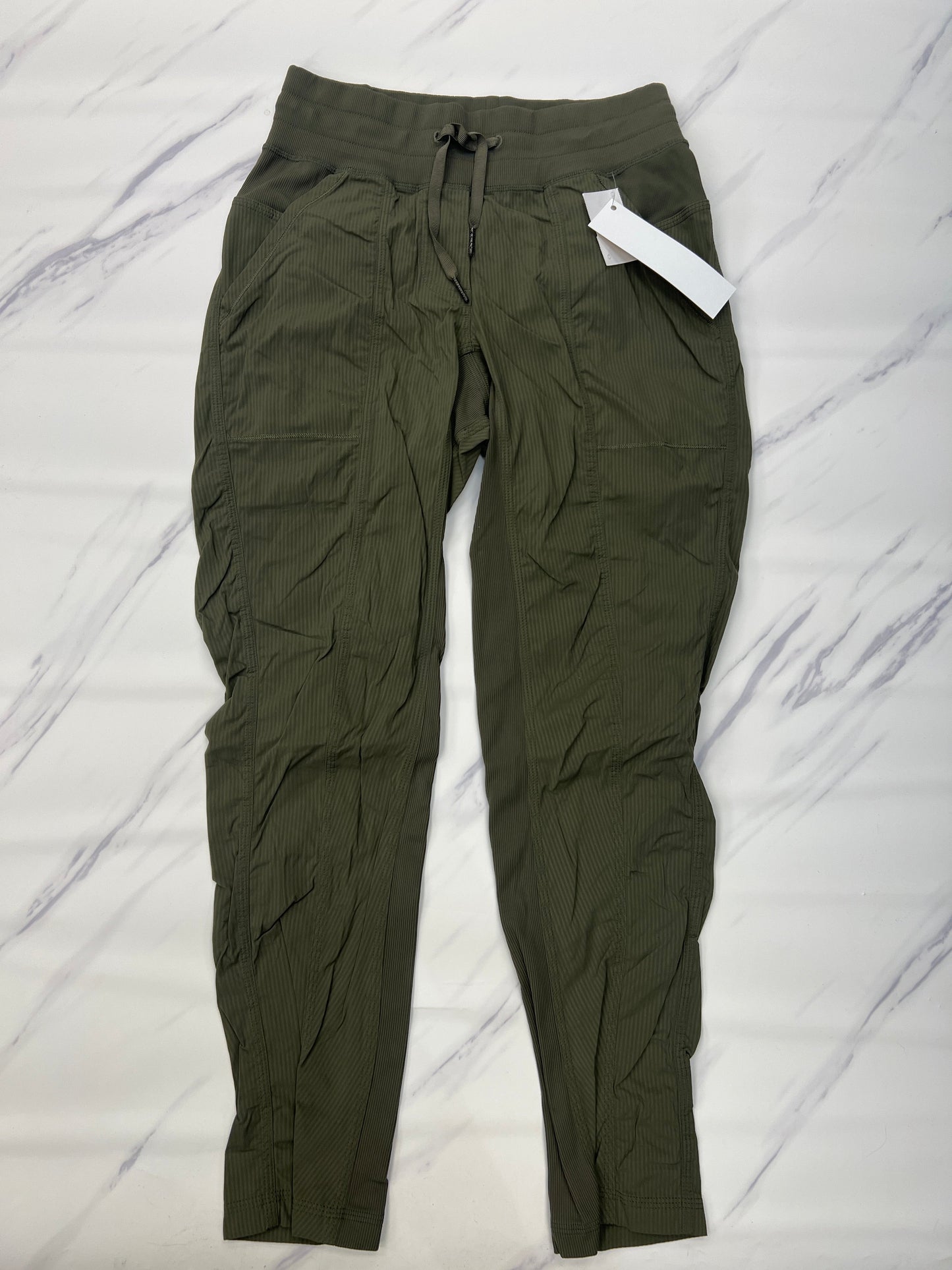 Athletic Pants By Lululemon In Green, Size: 4