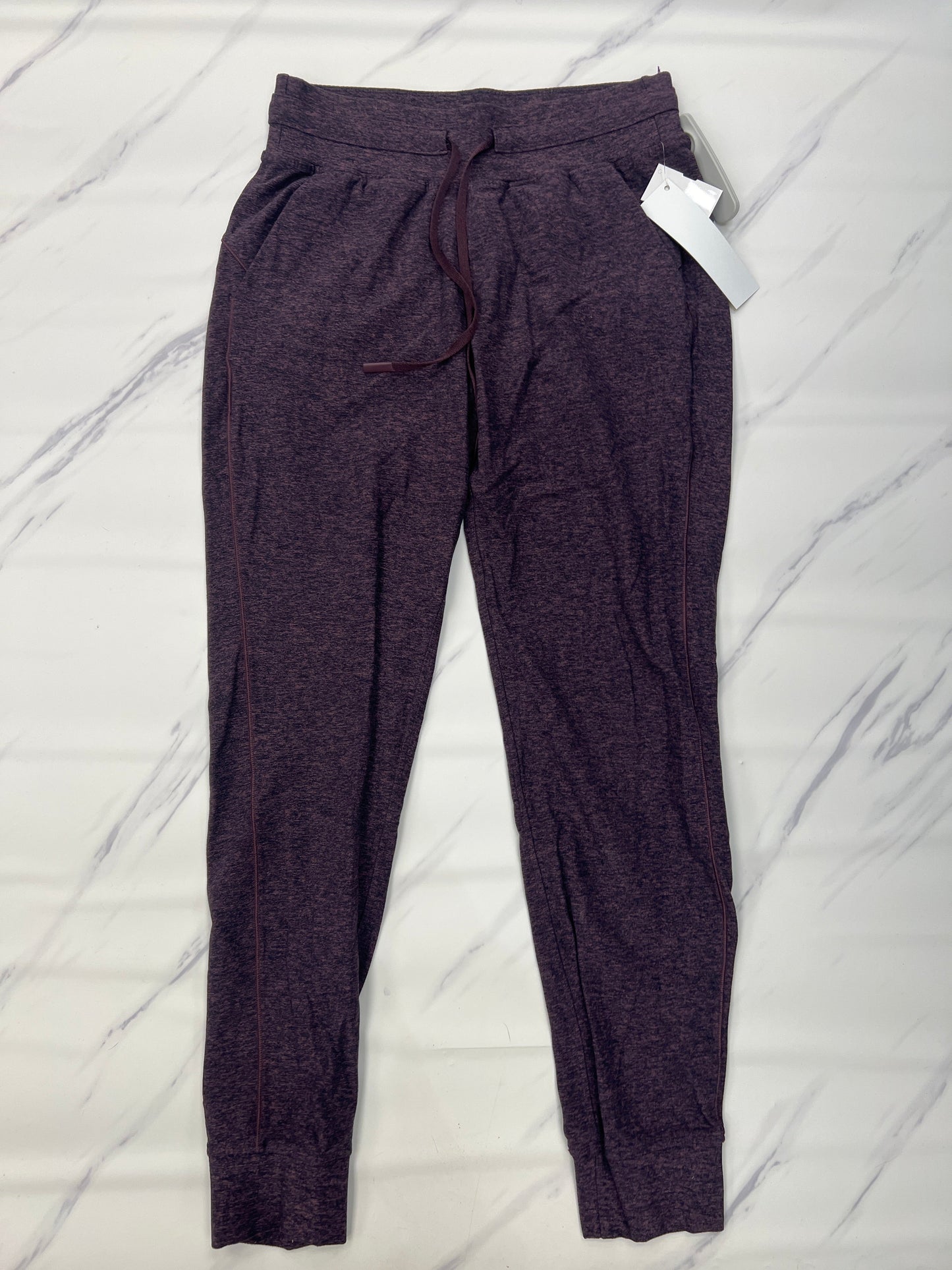 Athletic Pants By Lululemon In Purple, Size: 6