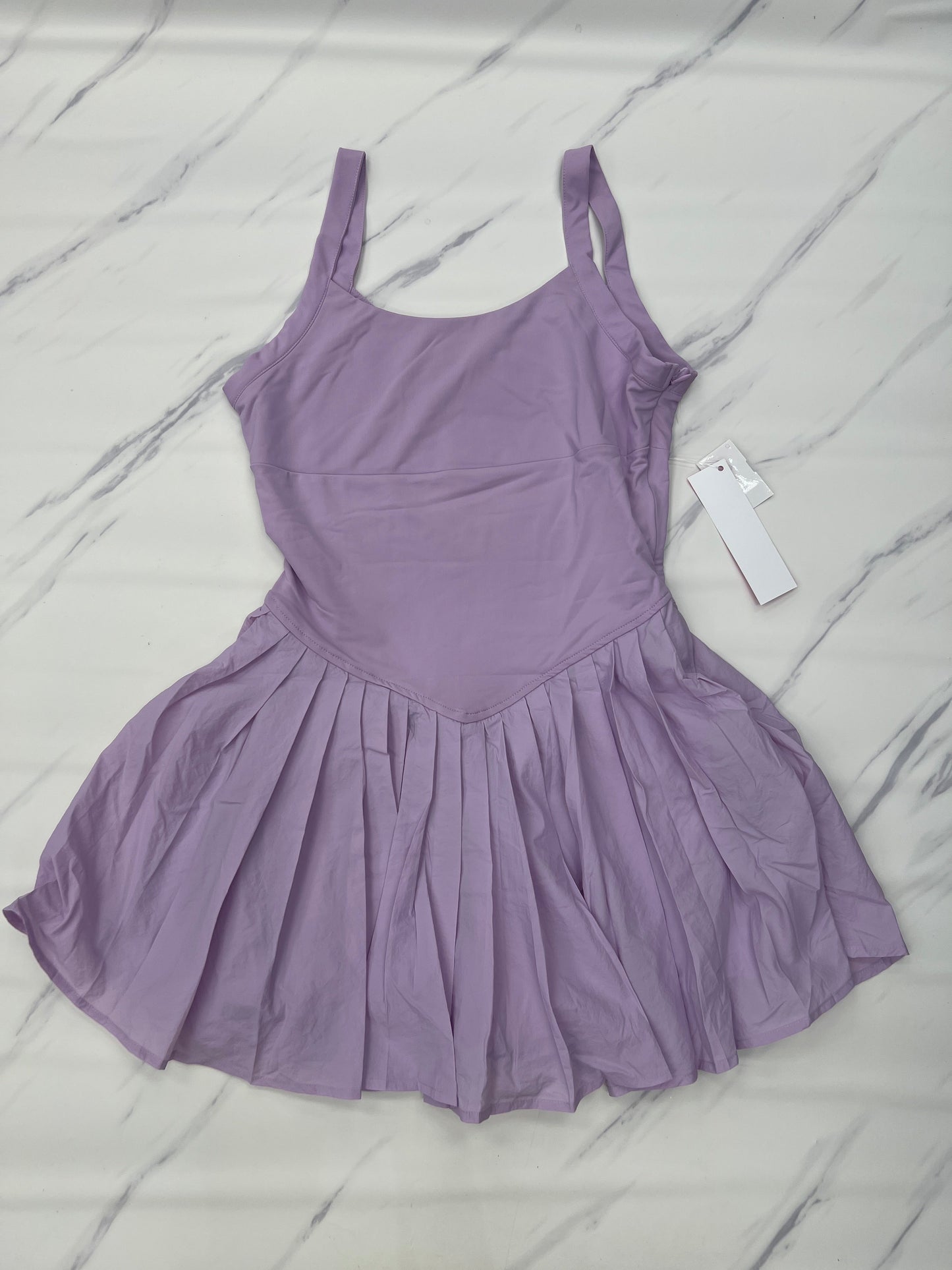 Athletic Dress By Peach Love Cream California In Purple, Size: L