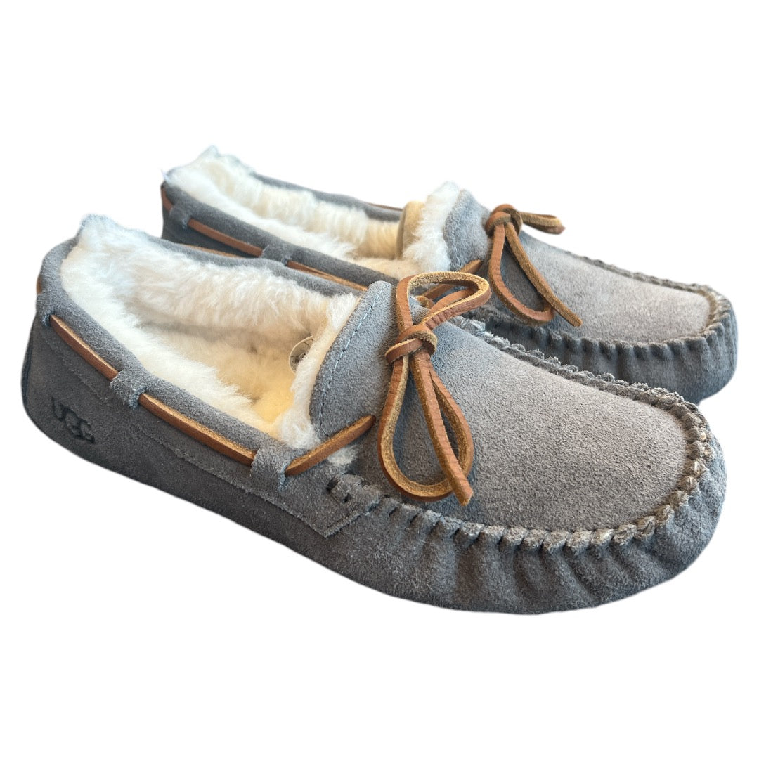 Shoes Designer By Ugg In Grey, Size: 5