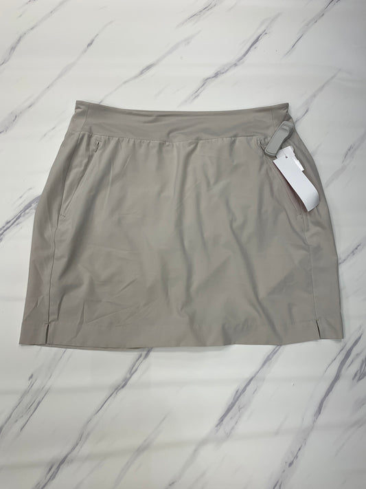 Beige Athletic Skort Athleta, Size 14