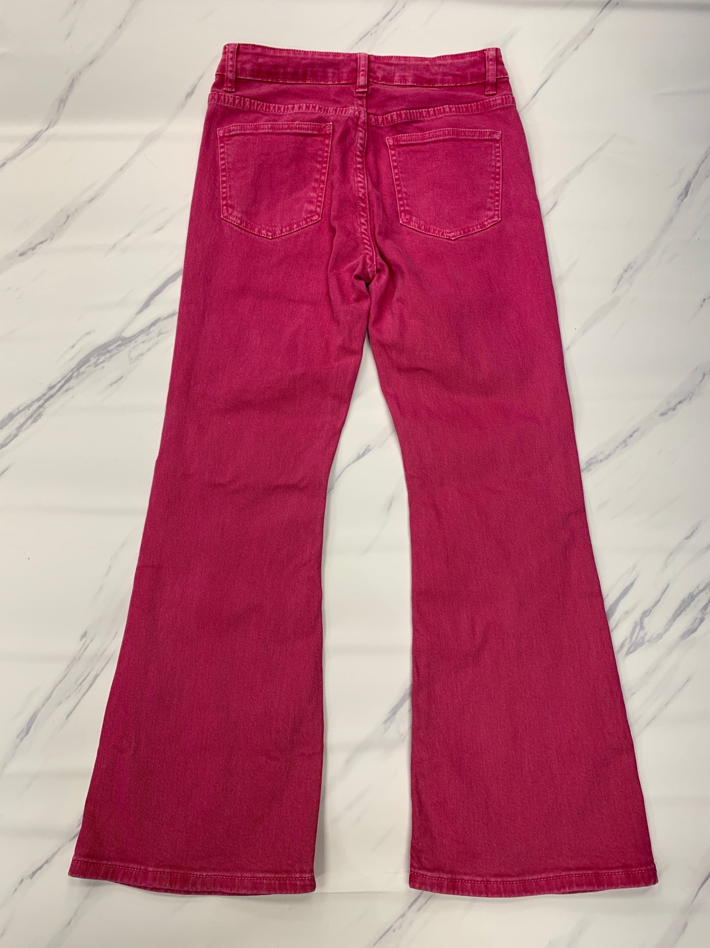 Red Jeans Straight Cmc, Size L