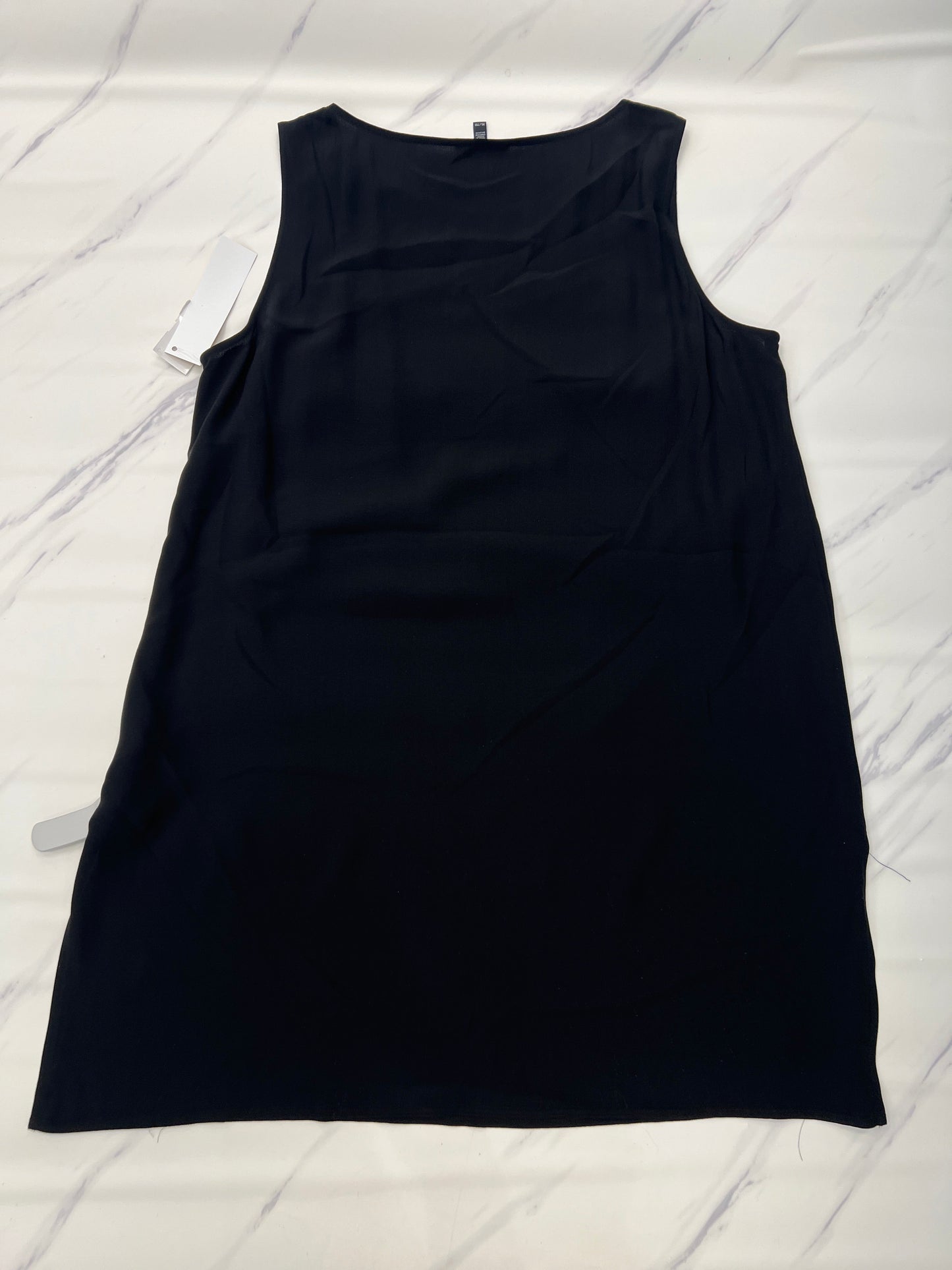 Top Sleeveless By Eileen Fisher In Black, Size: Xl