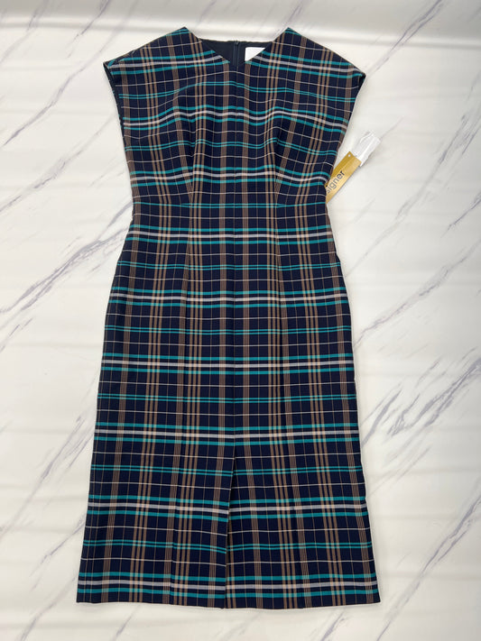 Dress Designer By Hugo Boss In Plaid Pattern, Size: 6