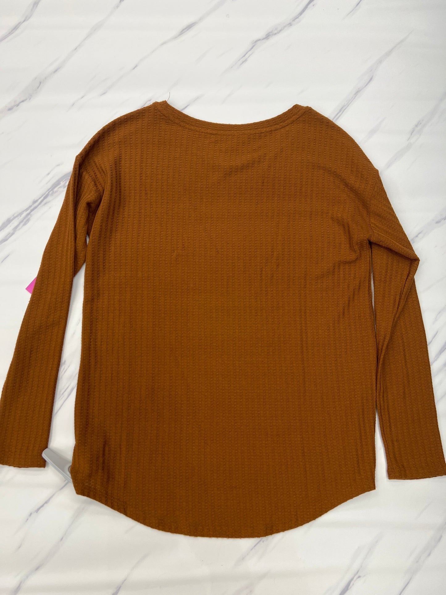 Top Long Sleeve By Sanctuary In Brown, Size: S