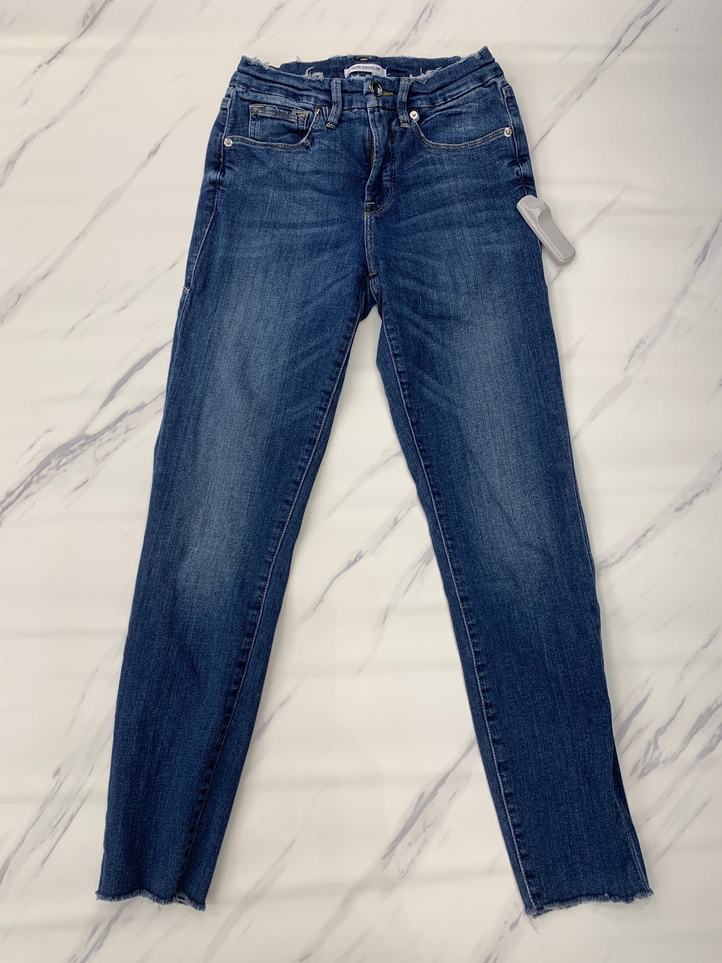 Jeans Skinny By Good American, Size: 0