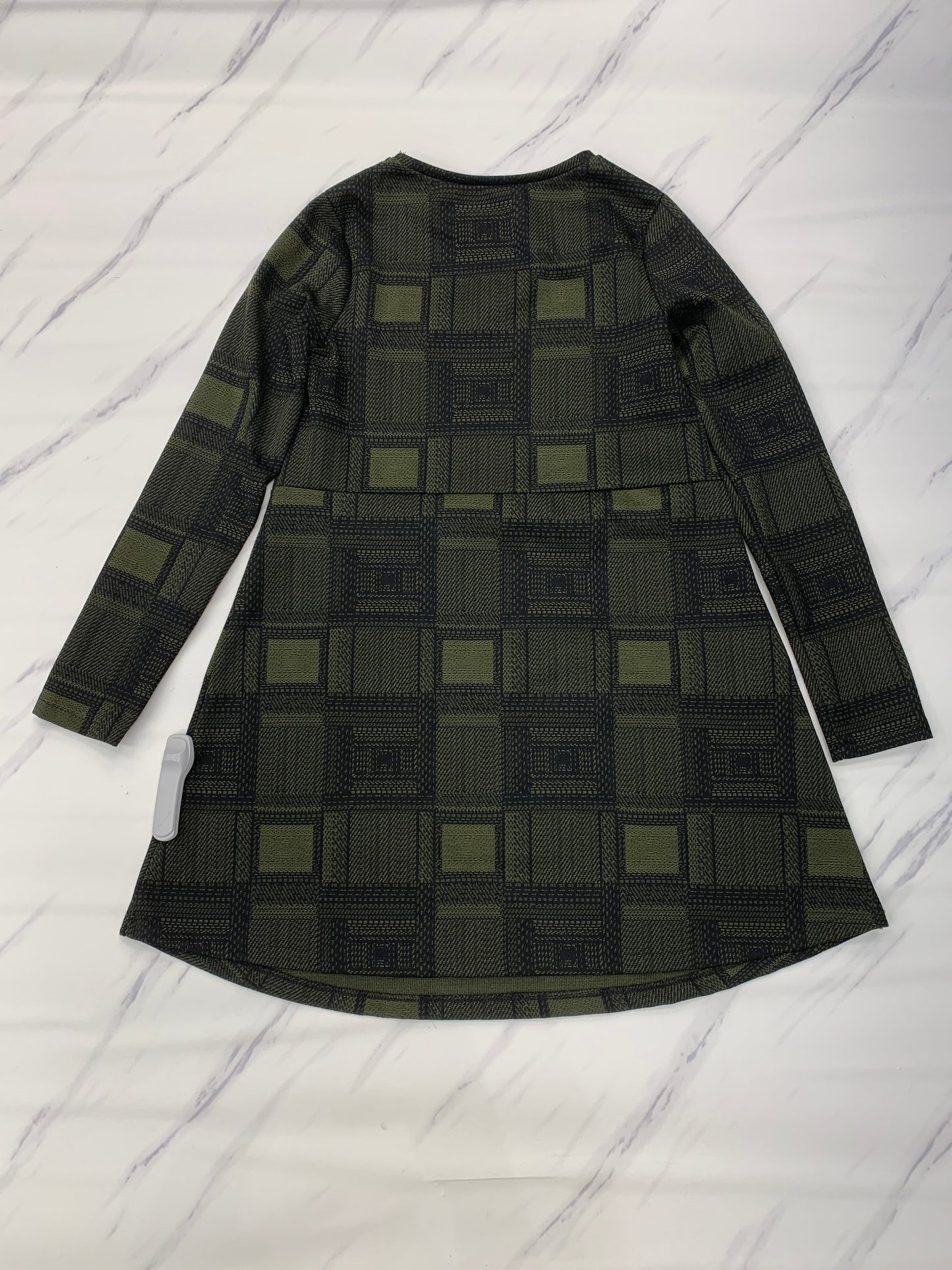 Dress Casual Midi By Zara In Green, Size: S