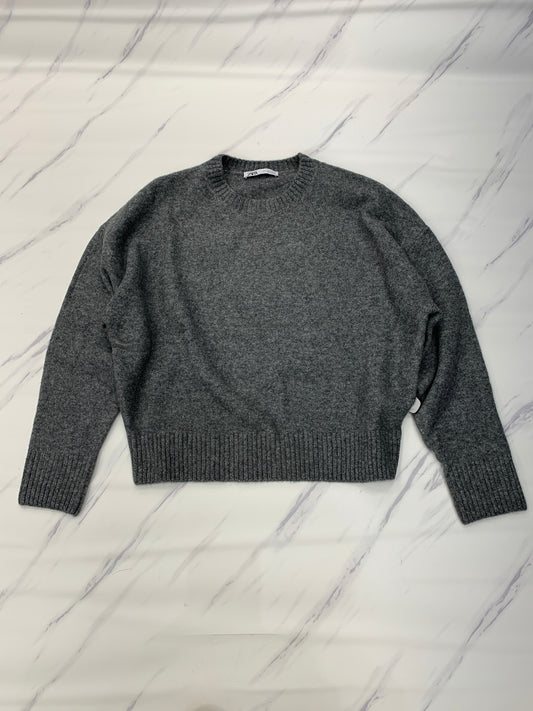 Sweater By Zara In Grey, Size: M