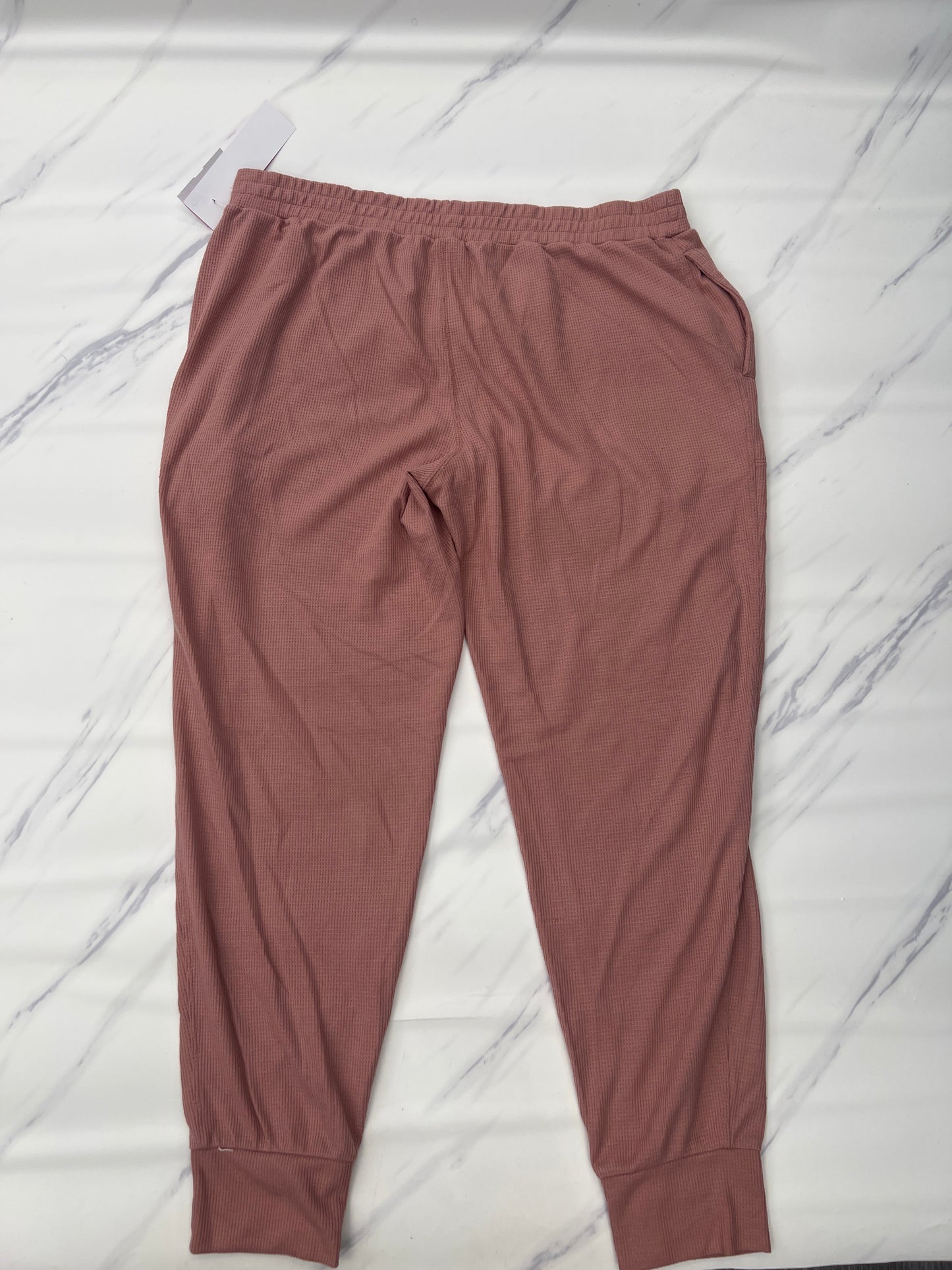 Athletic Pants By Athleta In Pink, Size: L