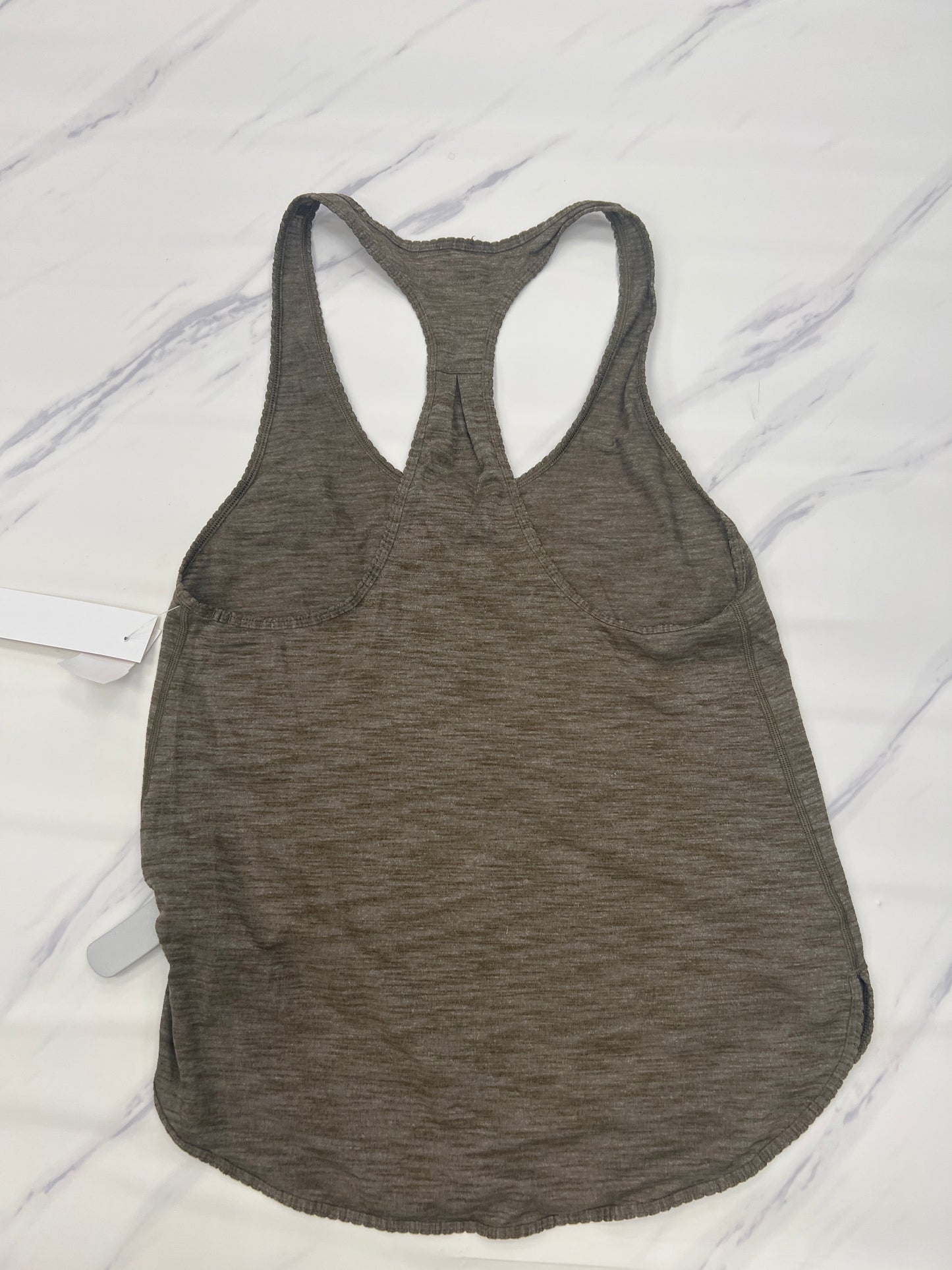 Athletic Tank Top By Lululemon In Green, Size: 4